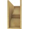 Ekena Millwork 10"W x 30"D x 20"H Classic Ridgewood Rough Cedar Woodgrain TimberThane Corbel, Primed Tan CORUR10X30X20RIDRCPR - alternate 6